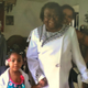 Linda Daniels poses with two of her granddaughters.